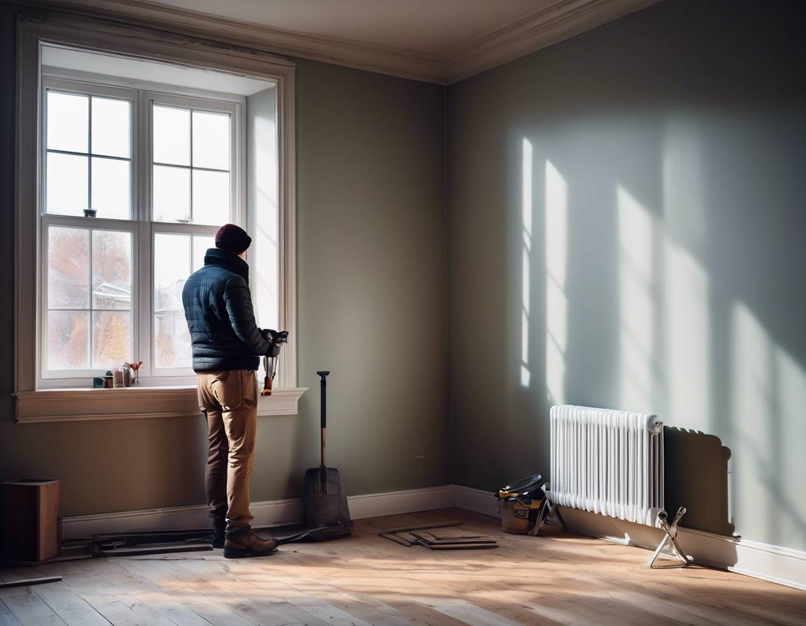 Jak efektywnie ogrzać dom podczas remontu zimą?